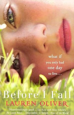Imagen del vendedor de Before I Fall : The Official Film Tie-in That Will Take Your Breath Away a la venta por GreatBookPrices
