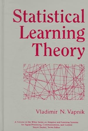 Imagen del vendedor de Statistical Learning Theory a la venta por GreatBookPrices