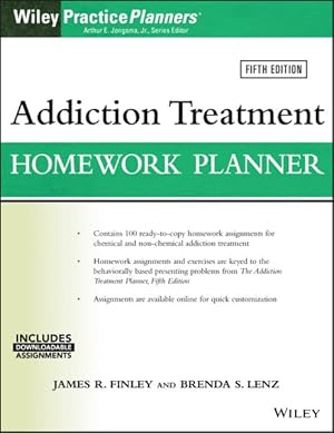 Seller image for Addiction Treatment Homework Planner : Includes Downloadable Assignments for sale by GreatBookPrices