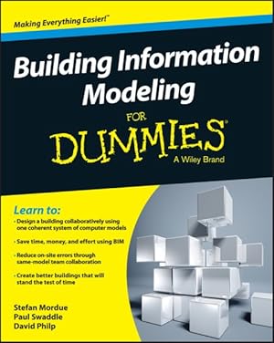 Imagen del vendedor de Building Information Modeling for Dummies a la venta por GreatBookPrices