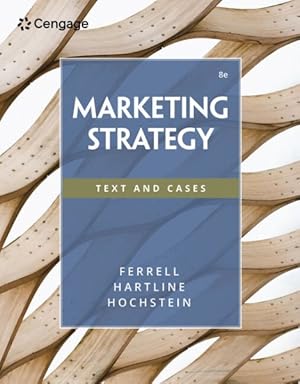 Imagen del vendedor de Marketing Strategy : Texts and Cases a la venta por GreatBookPrices