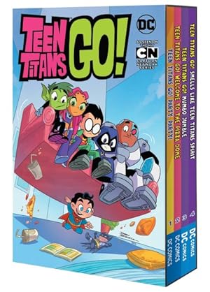 Bild des Verkufers fr Teen Titans Go! : Party Party! / Welcome to the Pizza Dome / Mumbo Spirit / Smells Like Teen Titans Spirit zum Verkauf von GreatBookPrices