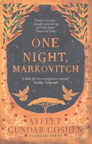 Seller image for One Night, Markovitch for sale by GreatBookPrices
