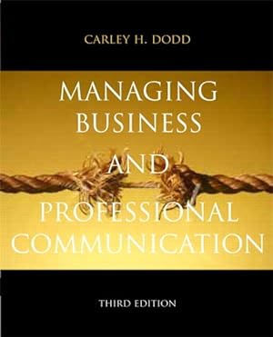Seller image for Managing Business and Professional Communication for sale by GreatBookPrices