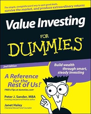 Immagine del venditore per Value Investing For Dummies venduto da GreatBookPrices