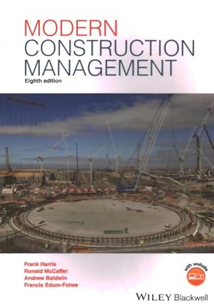 Bild des Verkufers fr Modern Construction Management zum Verkauf von GreatBookPrices