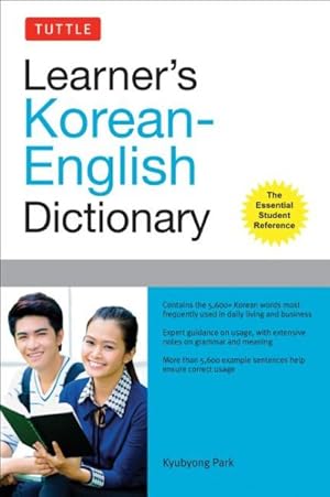 Imagen del vendedor de Tuttle Learner's Korean-English Dictionary a la venta por GreatBookPrices