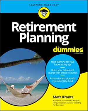 Imagen del vendedor de Retirement Planning for Dummies a la venta por GreatBookPrices