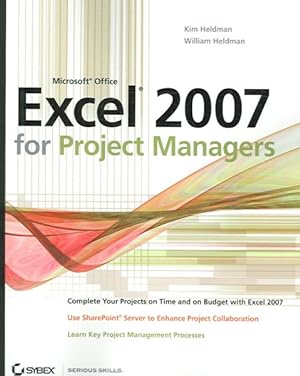 Seller image for Microsoft Office Excel 2007 for Project Managers for sale by GreatBookPrices