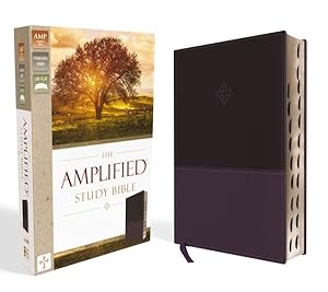 Bild des Verkufers fr Holy Bible : Amplified Study Bible, Purple, Imitation Leather, Ribbon Marker zum Verkauf von GreatBookPrices