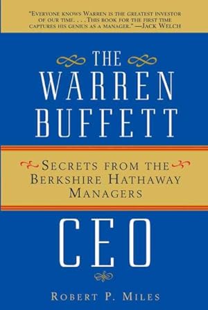 Imagen del vendedor de Warren Buffett Ceo : Secrets from the Berkshire Hathaway Managers a la venta por GreatBookPrices