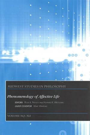 Immagine del venditore per Phenomenology of Affective Life venduto da GreatBookPrices