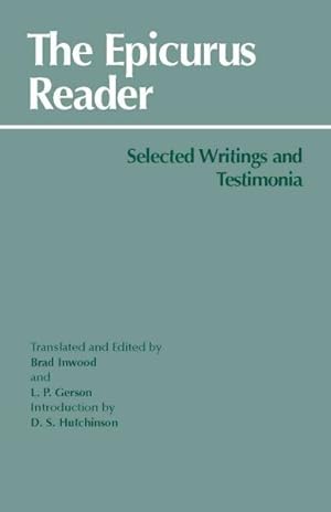 Imagen del vendedor de Epicurus Reader : Selected Writings and Testimonia a la venta por GreatBookPrices