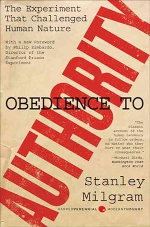 Seller image for Obedience to Authority : An Experimental View for sale by GreatBookPrices