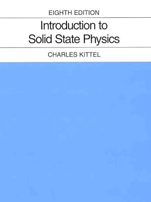 Seller image for Introduction To Solid State Physics for sale by GreatBookPrices