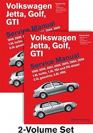 Seller image for Volkswagen Jetta, Golf, Gti Service Manual 1999-2005 : 1.8l Turbo, 1.9l Tdi and Pd Diesel 2.0l Gasoline, 2.8l Vr6 for sale by GreatBookPrices