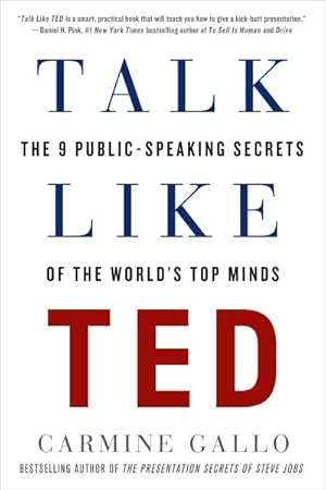 Immagine del venditore per Talk Like Ted : The 9 Public-Speaking Secrets of the World's Top Minds venduto da GreatBookPrices