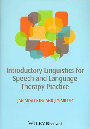 Immagine del venditore per Introductory Linguistics for Speech and Language Therapy Practice venduto da GreatBookPrices