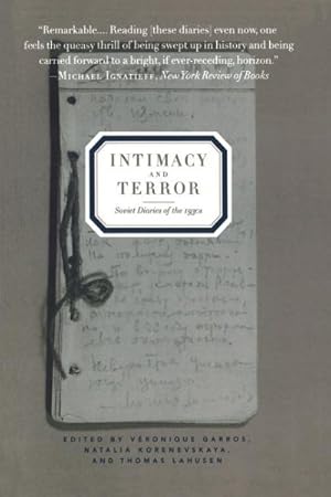 Imagen del vendedor de Intimacy and Terror a la venta por GreatBookPrices