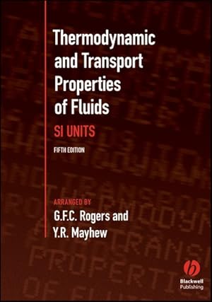 Immagine del venditore per Thermodynamic and Transport Properties of Fluids : Si Units venduto da GreatBookPrices