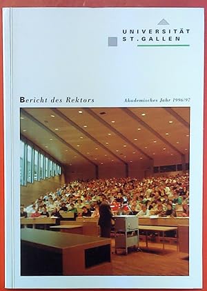 Bild des Verkufers fr Bericht des Rektors. Akademisches Jahr 1996/97, 51. Jahrgang , Juni 1997 zum Verkauf von biblion2