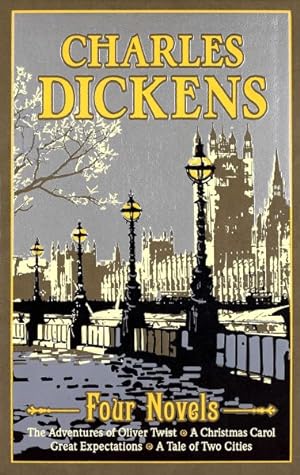 Bild des Verkufers fr Charles Dickens : Four Novels: The Adventures of Oliver Twist / A Christmas Carol / A Tale of Two Cities / Great Expectations zum Verkauf von GreatBookPrices