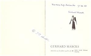 Seller image for GERHARD MARCKS (1889-1981) Professor Dr., dt. Bildhauer for sale by Herbst-Auktionen
