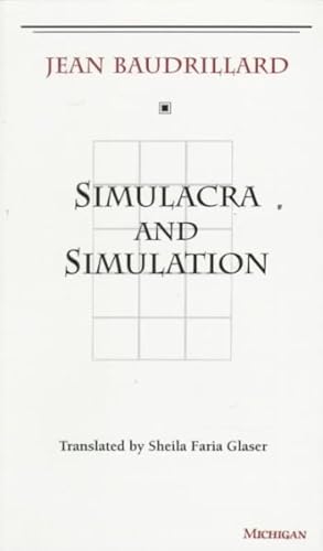 Immagine del venditore per Simulacra and Simulation venduto da GreatBookPrices