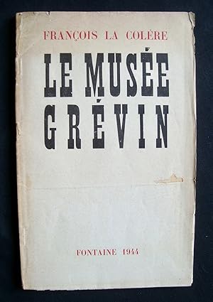 Image du vendeur pour Le Muse Grvin - mis en vente par Le Livre  Venir