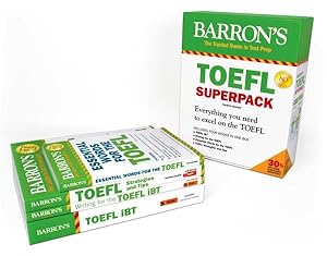 Imagen del vendedor de Barron's TOEFL Superpack : Fourth Edition a la venta por GreatBookPrices