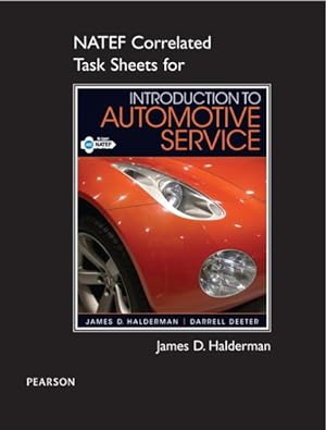 Image du vendeur pour NATEF Correlated Task Sheets for Introduction to Automotive Service mis en vente par GreatBookPrices