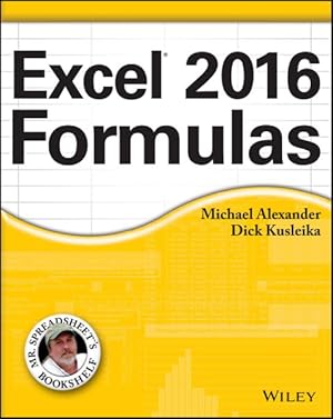 Seller image for Excel 2016 Formulas for sale by GreatBookPrices