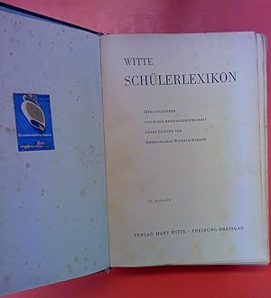 Seller image for Witte Schlerlexikon. 17. Auflage. for sale by biblion2