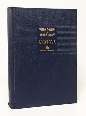 Seller image for Sociologa. (Traduccin de la 2. edicin americana por Jos Bugeda Sanchiz). for sale by Librera Berceo (Libros Antiguos)