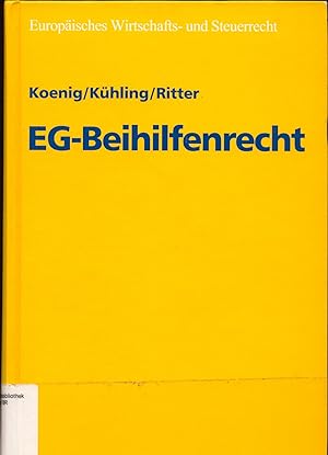 Seller image for EG-Beihilfenrecht for sale by avelibro OHG