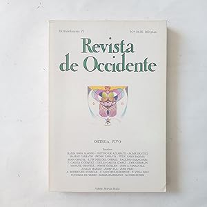 Imagen del vendedor de REVISTA DE OCCIDENTE EXTRAORDINARIO VI, N 24-25: ORTEGA, VIVO a la venta por LIBRERIA CLIO