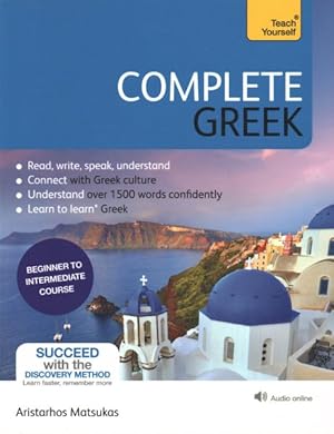 Imagen del vendedor de Complete Greek a la venta por GreatBookPrices