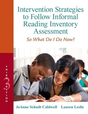 Seller image for Intervention Strategies to Follow Informal Reading Inventory Assessment : So What Do I Do Now? for sale by GreatBookPrices