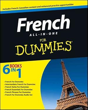 Imagen del vendedor de French All-in-One for Dummies a la venta por GreatBookPrices