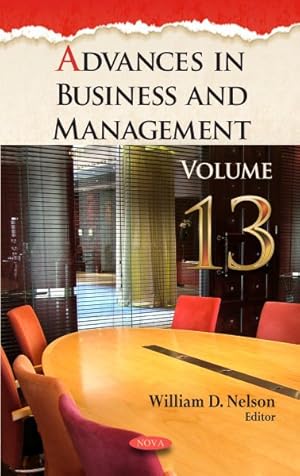 Immagine del venditore per Advances in Business and Management venduto da GreatBookPrices