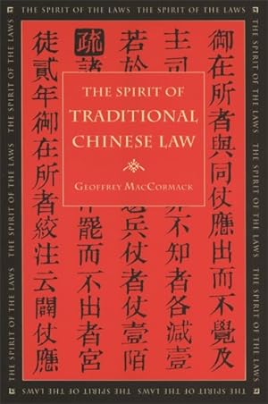 Image du vendeur pour Spirit of Traditional Chinese Law mis en vente par GreatBookPrices