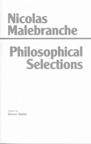 Seller image for Philosophical Selections : From the Search After Truth for sale by GreatBookPrices