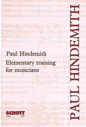 Image du vendeur pour Elementary Training for Musicians mis en vente par GreatBookPrices