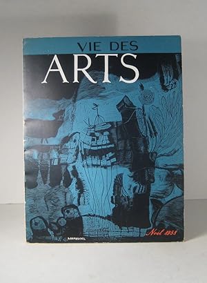 Seller image for Vie des Arts. No. 13 : Nol 1958 for sale by Guy de Grosbois