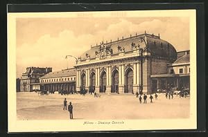 Ansichtskarte Milano, Stazione Centrale, Bahnhof