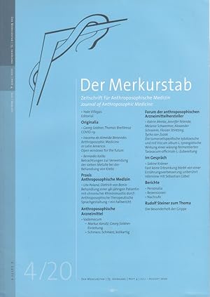 Der Merkurstab - Zeitschrift für Anthroposophische Medizin. 73. Jahrgang; Heft 4. 2020.