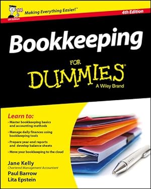Immagine del venditore per Bookkeeping for Dummies : UK Edition venduto da GreatBookPrices