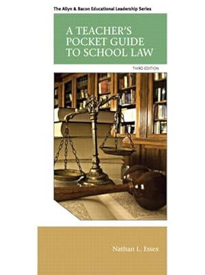 Seller image for Teacher's Pocket Guide to School Law for sale by GreatBookPrices