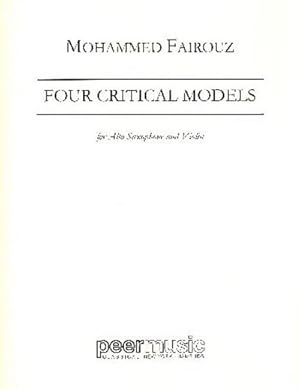 Bild des Verkufers fr 4 Critical Modelsfor alto saxophone and violin : score and parts zum Verkauf von AHA-BUCH GmbH