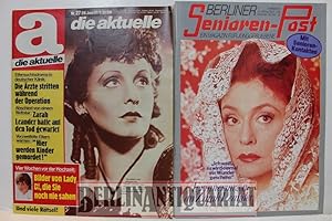 Seller image for 2 Titelhefte mit Zarah aus dem Jahre 1981. for sale by BerlinAntiquariat, Karl-Heinz Than